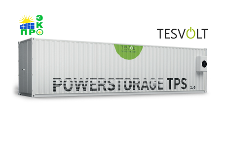 Bess TESVOLT-4.4-MWTch-3 в Украине, energy storage Украина
